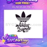 Free Adidas Originals Style Free Vintage 1949 Free SVG - Instant Download