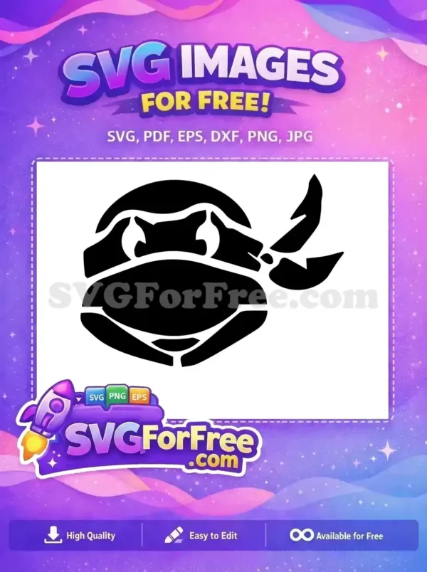 Free Leonardo Ninja Mask Free Nike Black Silhouette Movie Free SVG Free Leonardo Ninja Mask Free Nike Black Silhouette Movie Free SVG