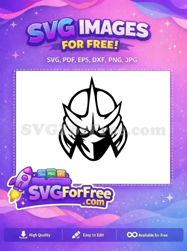 Free Shredder Angry Eyes Free Ninja Turtles Movie Free SVG 2