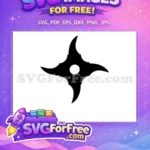 Free Ninja Star Free Shuriken Teenage Mutant Ninja Free SVG 7 - Instant Download