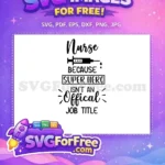 Free Hero Nurse Free Syringe Detail Nurse Quotes Free SVG - Instant Download