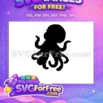 Free Tentacle Design Free Sea Animal Octopus Free SVG 2 - Instant Download