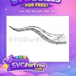 Free Tentacle Design Free Ocean Silhouette Octopus Free SVG 1 - Instant Download
