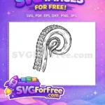 Free Tentacle Detail Free Sea Creature Octopus Free SVG - Instant Download