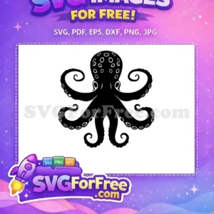 Free Black Octopus Tentacle Free Silhouette Ocean Free SVG 1 Free Black Octopus Tentacle Free Silhouette Ocean Free SVG 1