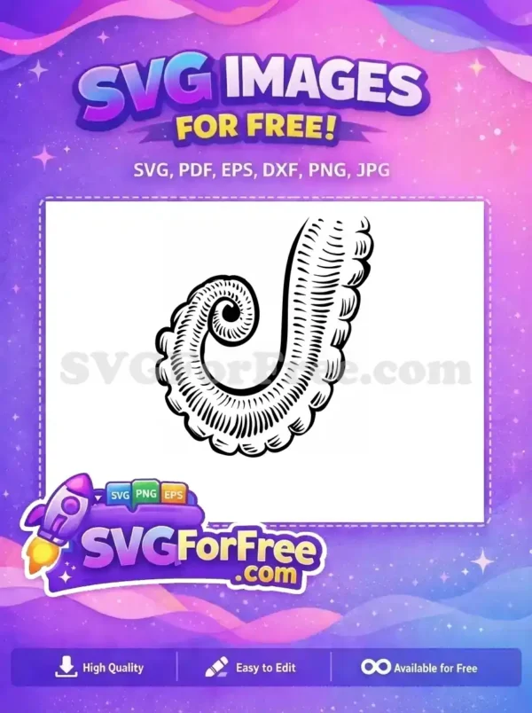 Free Tentacle Design Free Ocean Silhouette Octopus Free SVG 2