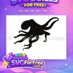 Free Detailed Tentacles Free Ocean Creature Octopus Free SVG 4 - Instant Download