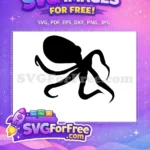 Free Curled Tentacles Free Sea Creature Octopus Free SVG 11 - Instant Download