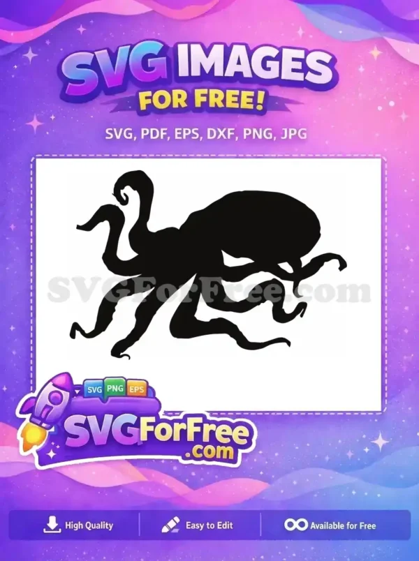 Free Curled Tentacles Free Ocean Creature Octopus Free SVG 5 Free Curled Tentacles Free Ocean Creature Octopus Free SVG 5