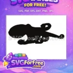 Free Curled Tentacles Free Ocean Silhouette Octopus Free SVG 2 - Instant Download