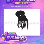 Free Cute Eyes Free Smiling Octopus Ocean Free SVG - Instant Download