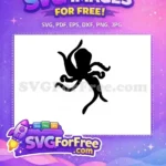 Free Dark Octopus Free Tentacle Silhouette Sea Free SVG 2 - Instant Download