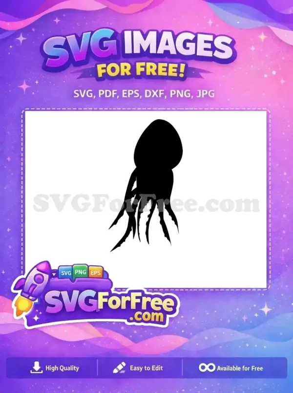 Free Pointed Tentacles Free Sucker Detail Ocean Free SVG