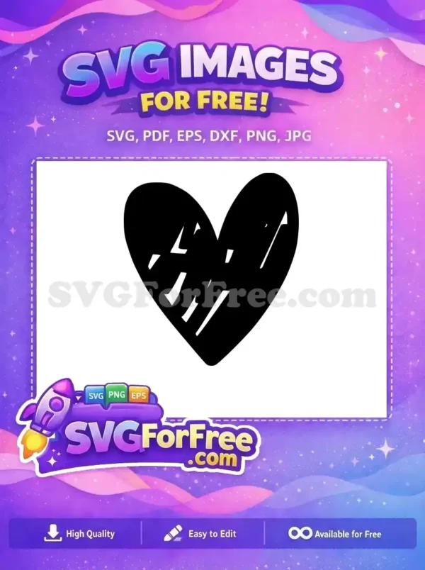 Free Black Open Heart Free Valentine Day Love Free SVG Free Black Open Heart Free Valentine Day Love Free SVG