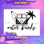 Free Outer Banks Free Pogue Life Scene Free SVG - Instant Download