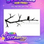 Free Red Eyes Free Owl Silhouette Halloween Free SVG - Instant Download