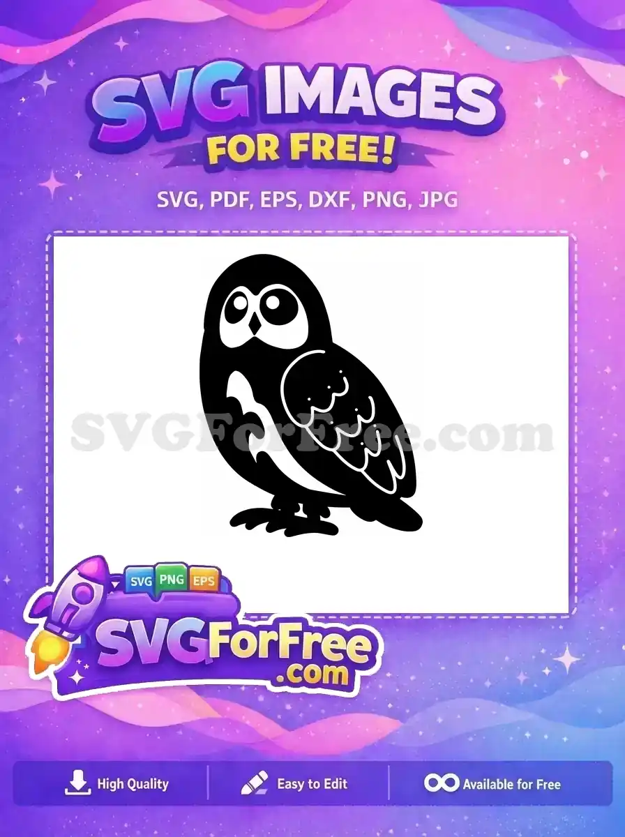 Free Flying Owl Free Night Silhouette Bird Free SVG