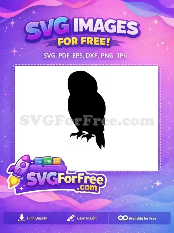 Free Detailed Bird Free Owl Silhouette Halloween Free SVG Free Detailed Bird Free Owl Silhouette Halloween Free SVG