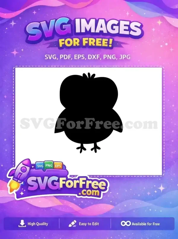 Free Cute Bird Free Simple Silhouette Owl Free SVG Free Cute Bird Free Simple Silhouette Owl Free SVG