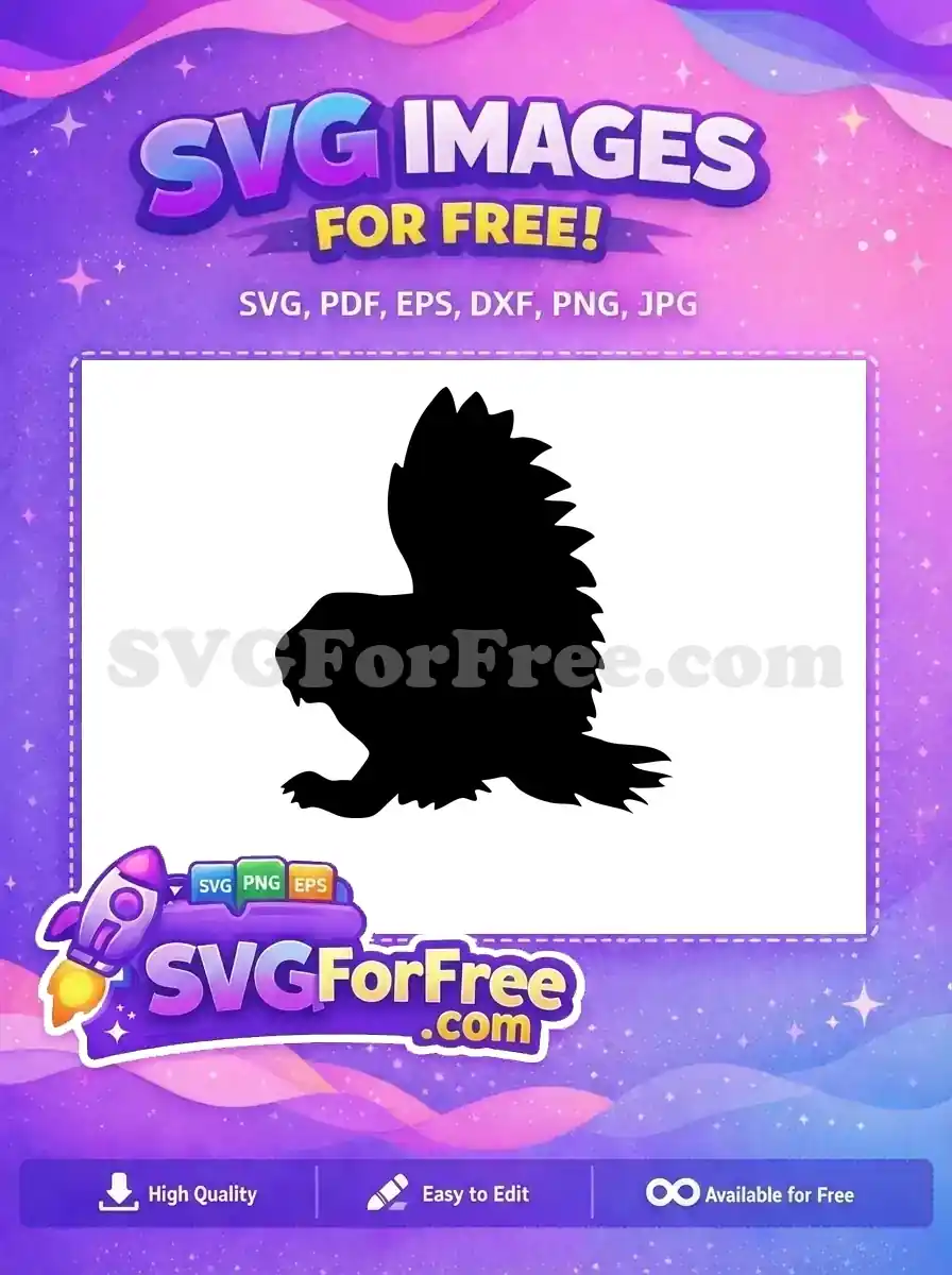 Free Flying Silhouette Free Owl Flight Black Free SVG
