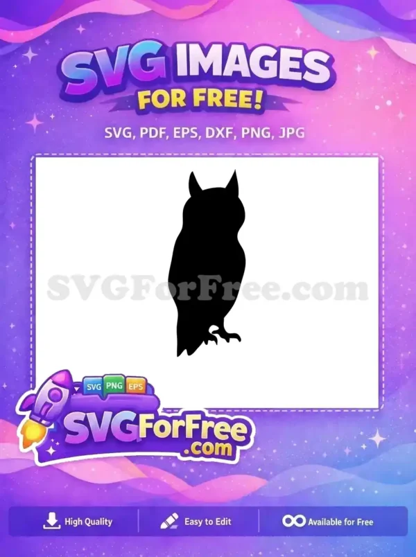 Free Sharp Silhouette Free Detailed Talons Night Free SVG