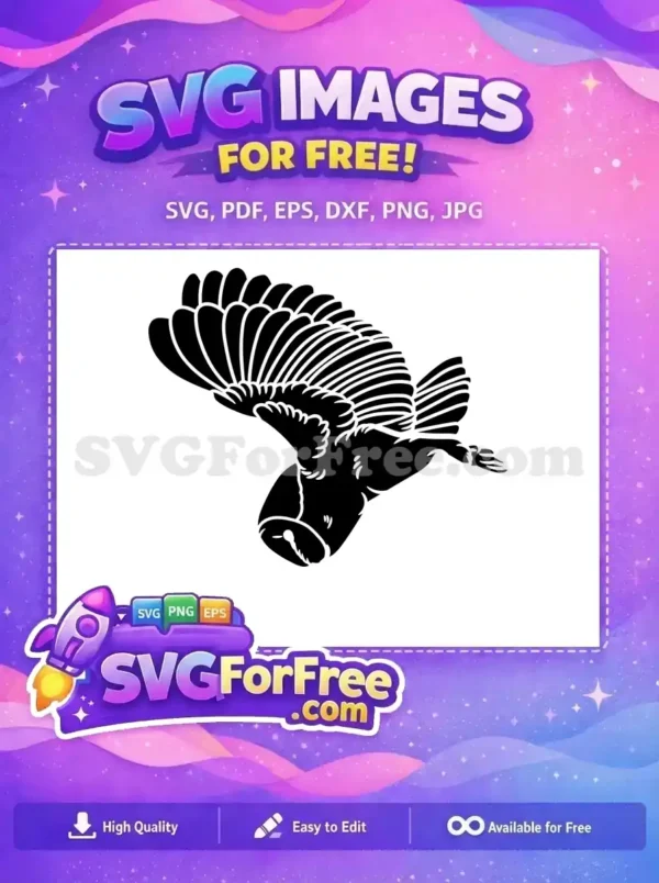 Free Sharp Wing Free Detailed Wing Owl Free SVG