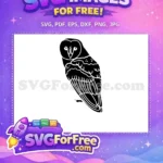 Free Detailed Wing Free Bird Silhouette Design Free SVG - Instant Download