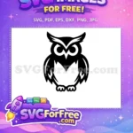 Free Black Detailed Silhouette Free Graphic Design Bird Free SVG - Instant Download