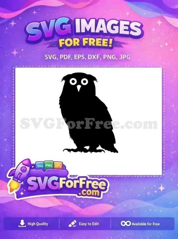 Free Detailed Eyes Free Black Silhouette Owl Free SVG Free Detailed Eyes Free Black Silhouette Owl Free SVG