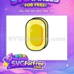 Free Shiny Coin Free Pacman Game Gold Free SVG - Instant Download