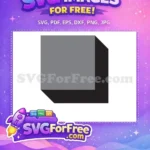 Free Gray Block Free Pixel Art Pacman Free SVG - Instant Download