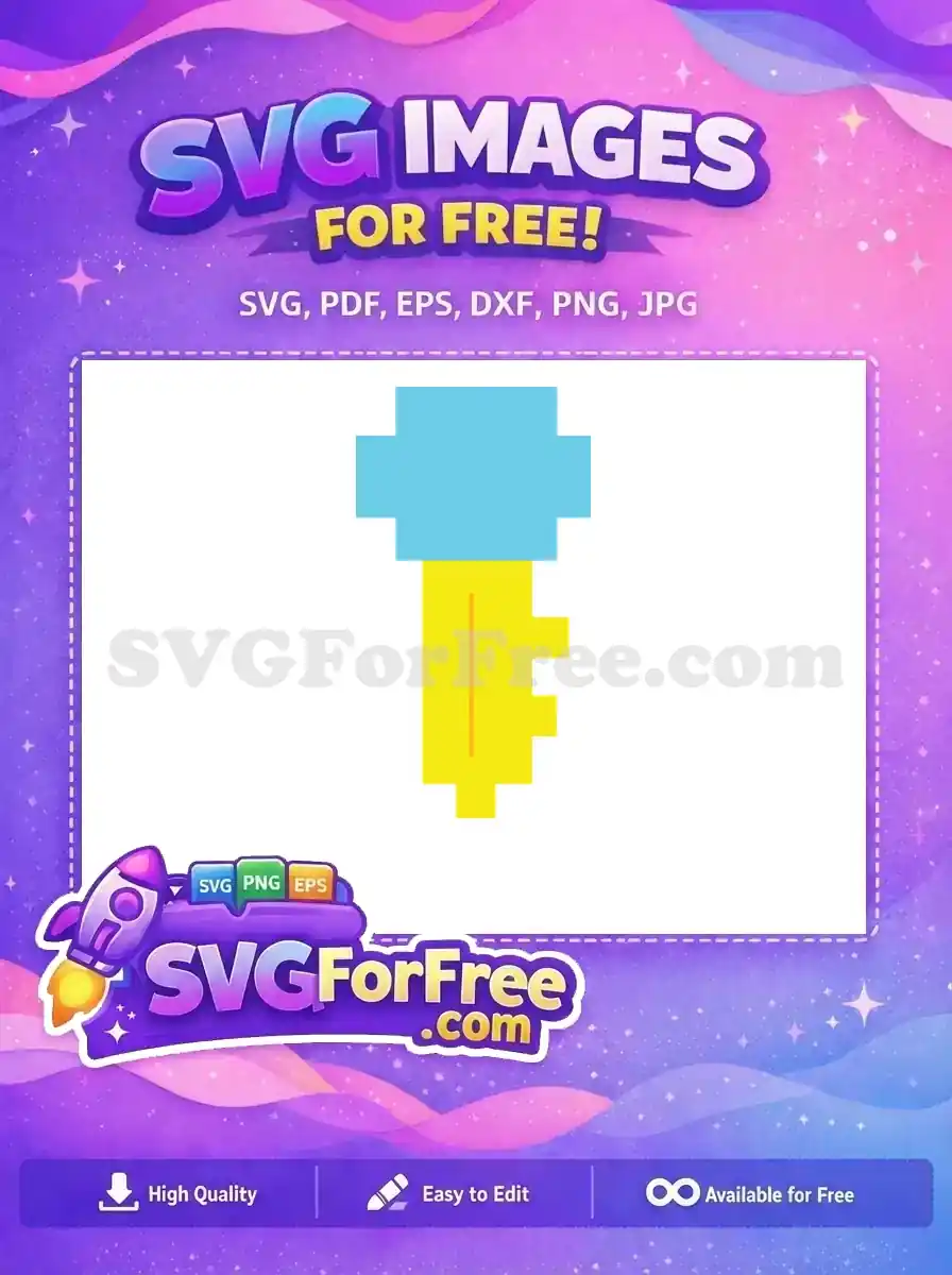 Free Blue Ghost Free Pacman Pixelated Character Free SVG