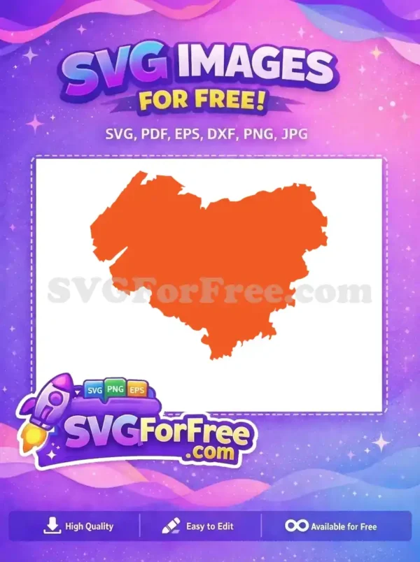 Free Brush Stroke Free Orange Shape One Free SVG