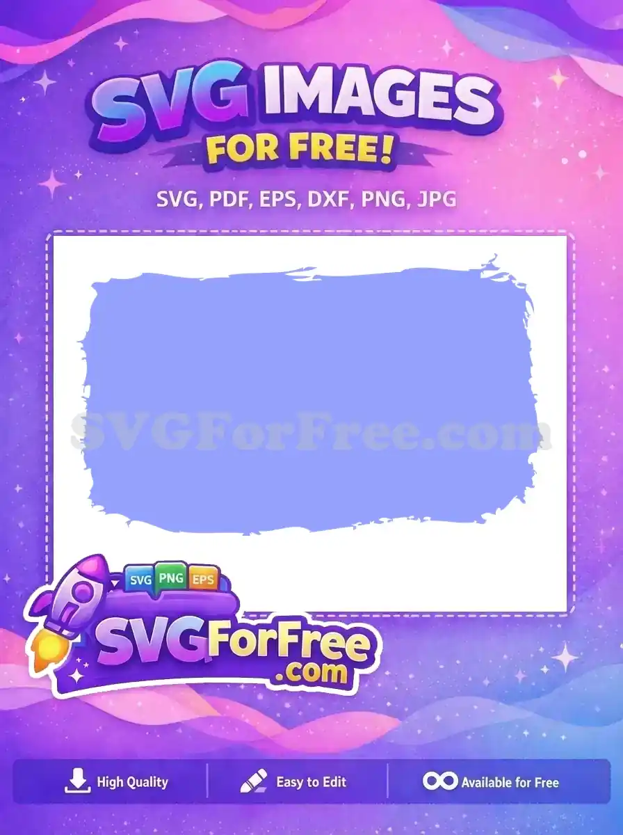 Free Light Blue Shape Free Paint Brush Stroke Background Free SVG