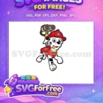 Free Dalmatian Pup Free Firefighter Gear PAW Patrol Free SVG 1 - Instant Download
