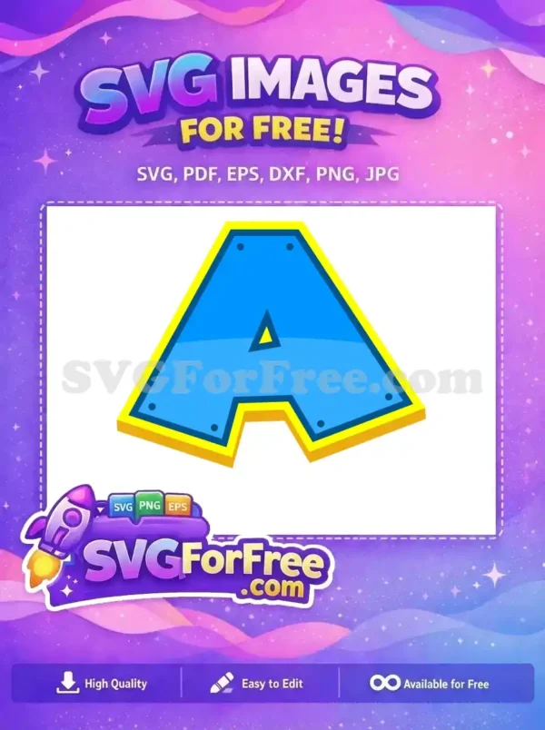 Free Ryder Letter A Free Paw Patrol Alphabet Free SVG