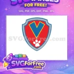 Free Paw Logo Free Paw Print Paw Patrol Free SVG - Instant Download