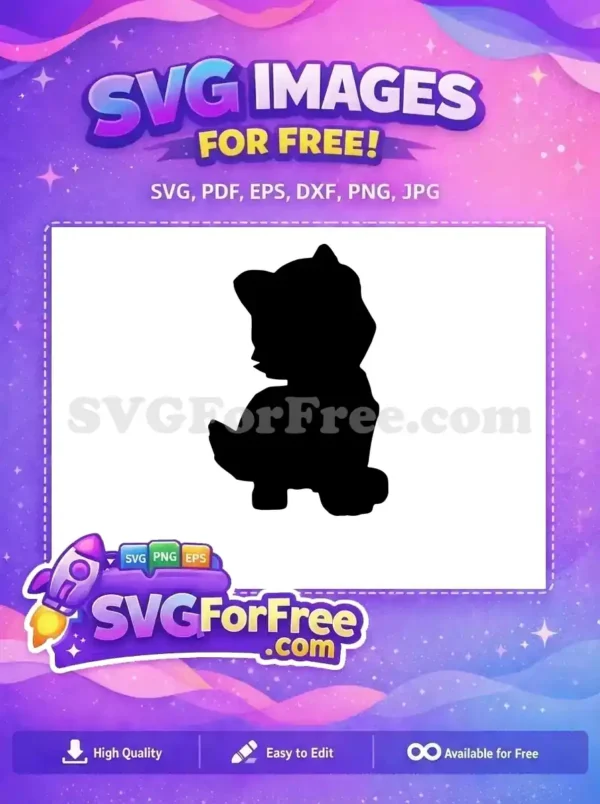 Free PAW Patrol Skye Free Smiling Face Movie Free SVG