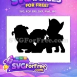Free Paw Patrol Skye Free Smiling Face Movie Free SVG - Instant Download