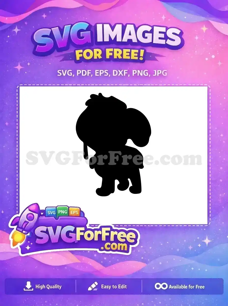 Free Cartoon PAW Patrol Free Skye Happy Free SVG