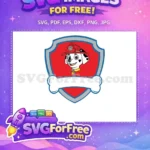 Free Marshall Fireman Free Dalmatian Puppy PAW Patrol Free SVG - Instant Download