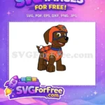 Free Zuma Orange Helmet Free Paw Patrol Movie Free SVG - Instant Download