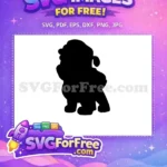 Free Rubble Silhouette Free Construction PAW Patrol Free SVG - Instant Download