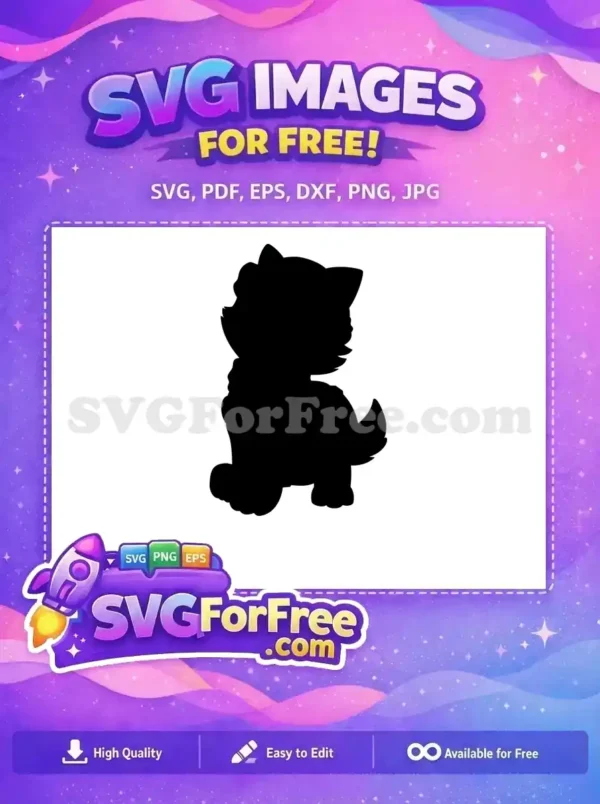 Free Skye Silhouette Free Cartoon Puppy PAW Patrol Free SVG Free Skye Silhouette Free Cartoon Puppy PAW Patrol Free SVG