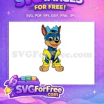 Free Smiling Pup Free Superhero Costume PAW Patrol Free SVG - Instant Download