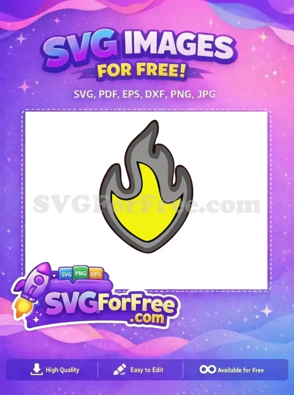 Free Marshall Fire Symbol Free Paw Patrol Yellow Fire Free SVG