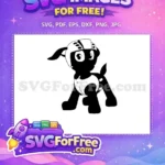 Free Zuma Helmet Free Happy Expression PAW Patrol Free SVG - Instant Download