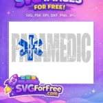 Free Distressed Paramedic Free Star of Life Symbol Free SVG - Instant Download