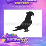 Free Detailed Parrot Free Silhouette Exotic Bird Free SVG 1 - Instant Download