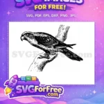 Free Tropical Bird Free Parrot Silhouette Vector Free SVG 2 - Instant Download